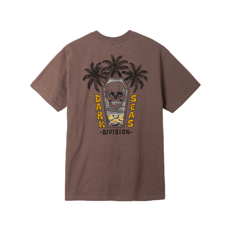 Dark Seas Foremost Blended T-Shirt – Mineral Washed Relaxed Fit - 7B Boardshop