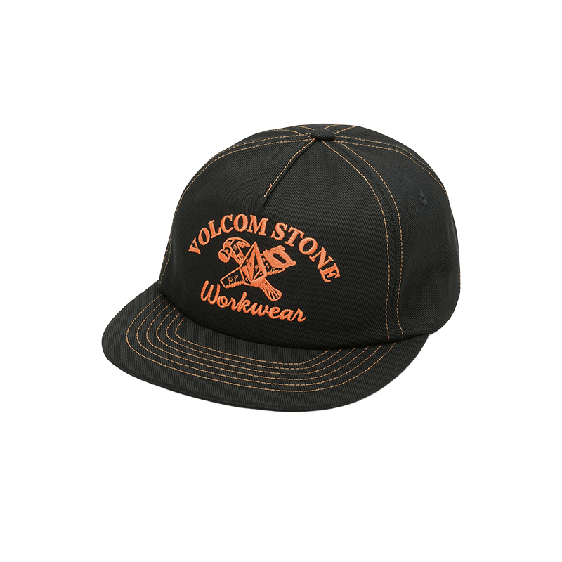 Volcom Fundamentals Work Hat – Gloss Black - 7B Boardshop