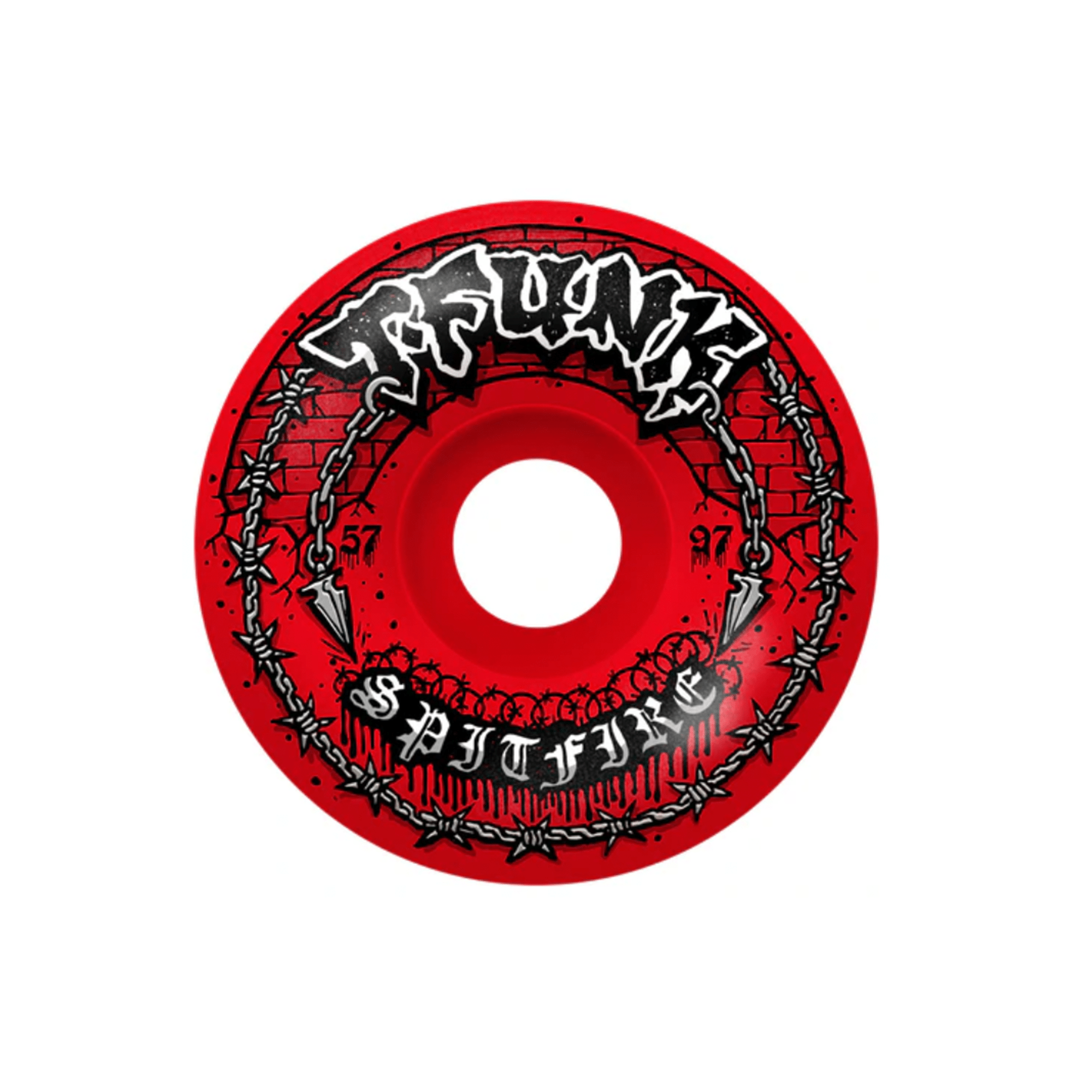 Spitfire Formula Four 97a T - Funk Raw Radial - 57mm - 7B Boardshop