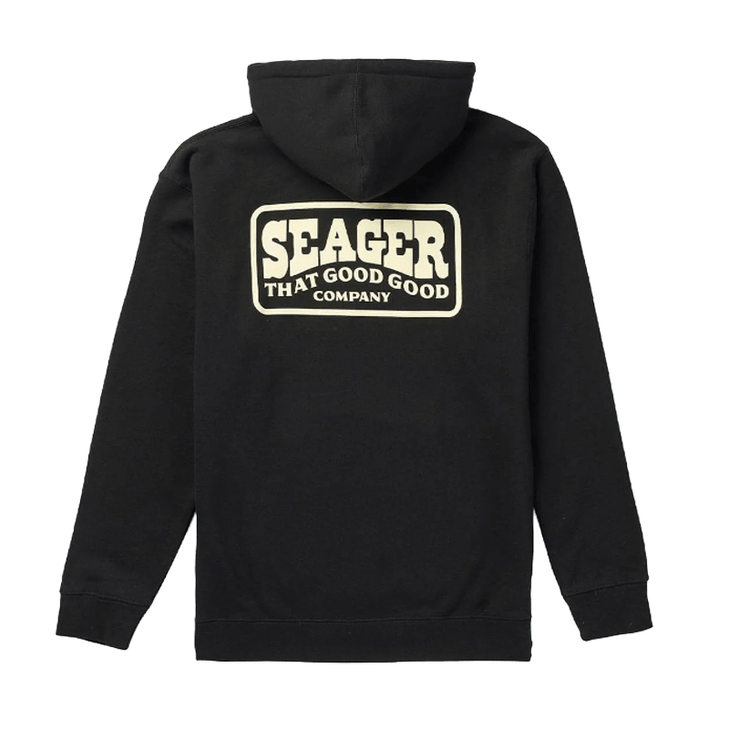Seager Good Good Hoodie – Black - 7B Boardshop