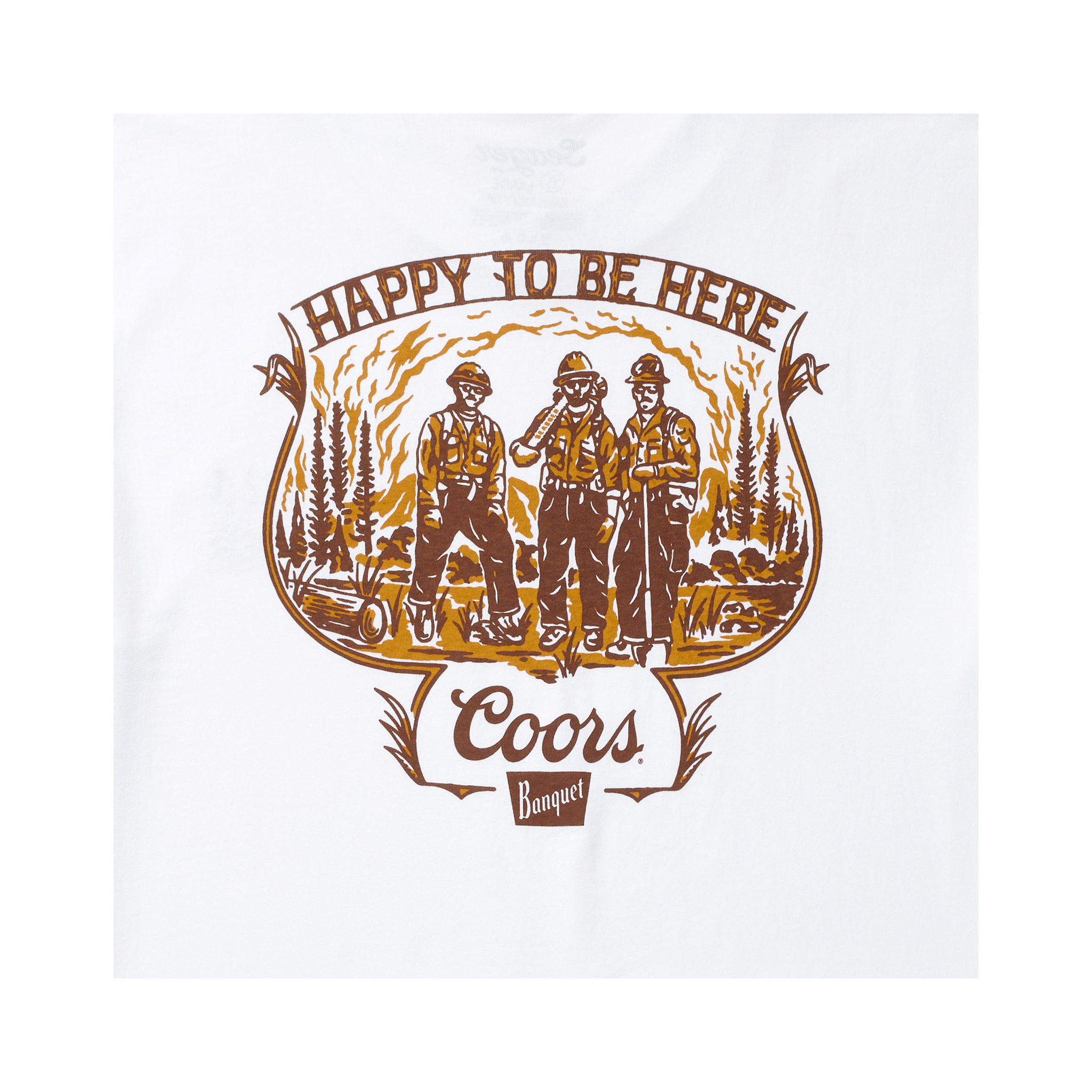 Seager X Coors Hotshots Tee - 7B Boardshop