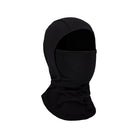 A black full-head balaclava or ski mask with an integrated neck gaiter, shown on a plain white background.
