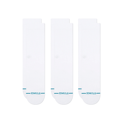Stance Icon Crew Sock 3 - Pack - 7B Boardshop
