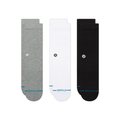 Stance Icon Crew Sock 3 - Pack - 7B Boardshop