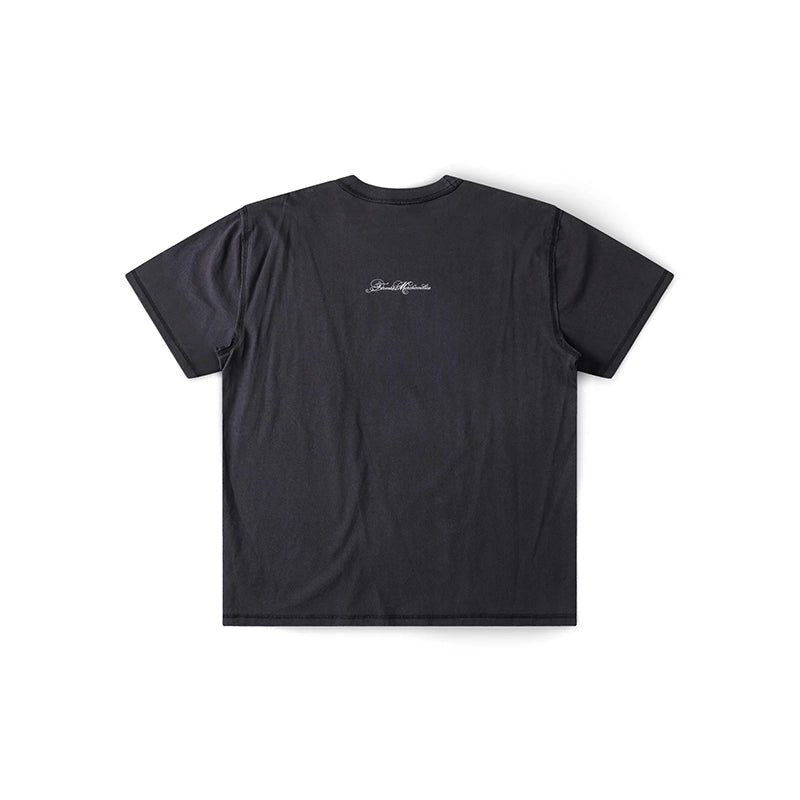 Former Illusion Men's Short Sleeve T-Shirt - Washed Black - 7B Boardshop