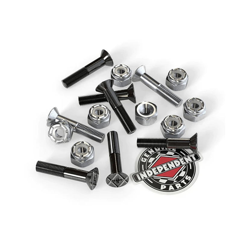 Independent - Genuine Parts Phillips Hardware Blk/Silver 1" Phillips Single - 7B Boardshop