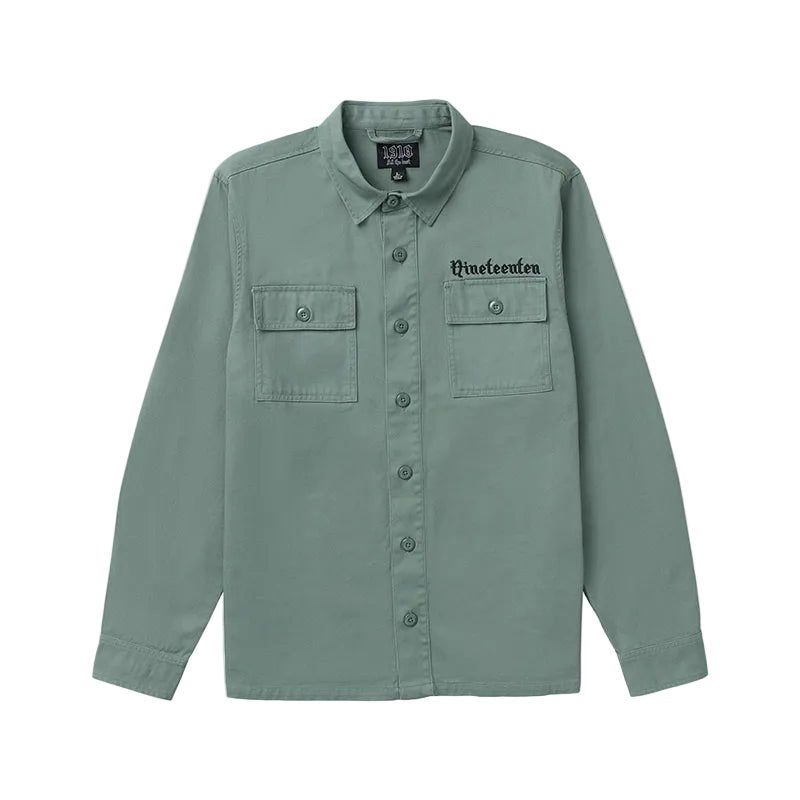 1910 Kilmeister Men's Overshirt - Fatigue - 7B Boardshop