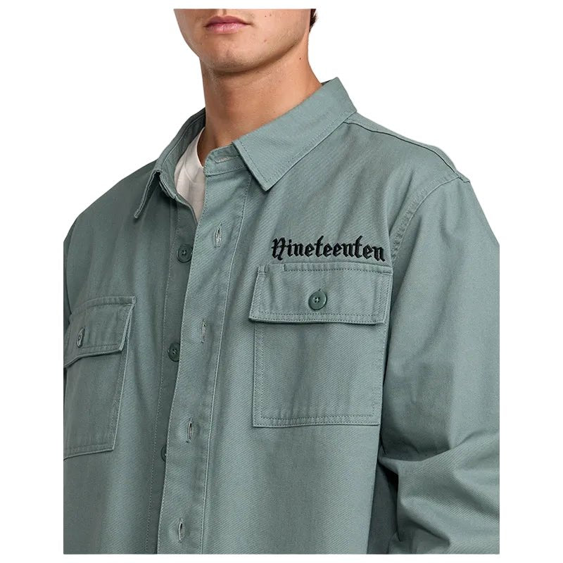 1910 Kilmeister Men's Overshirt - Fatigue - 7B Boardshop