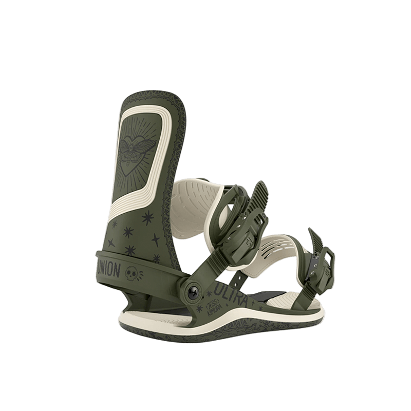 snowboard see-thru union contact bindings Union Ultra Snowboard Binding - 2026