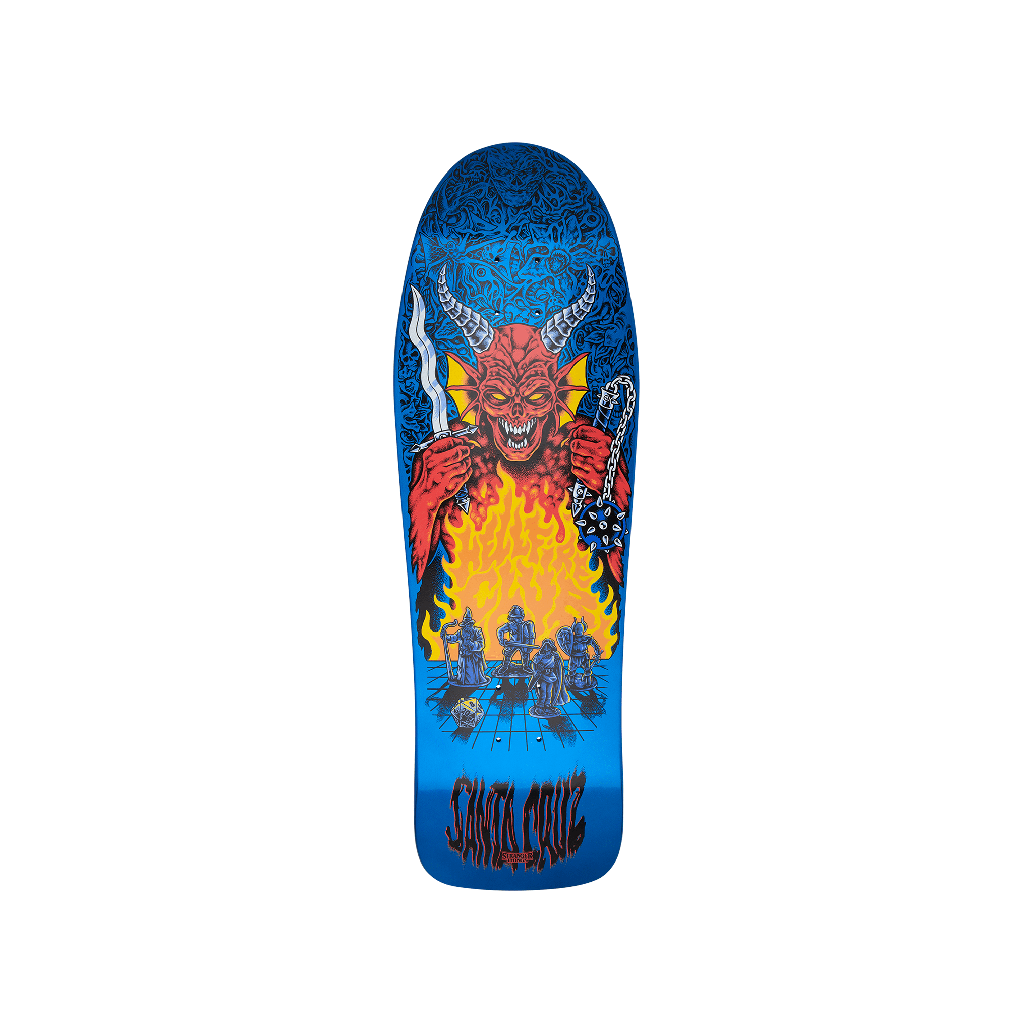 Stranger Things X Santa Cruz Knox Hellfire Pit - 10.7" - 7B Boardshop