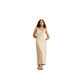 Rhythm London Check Maxi Dress | Natural - 7B Boardshop