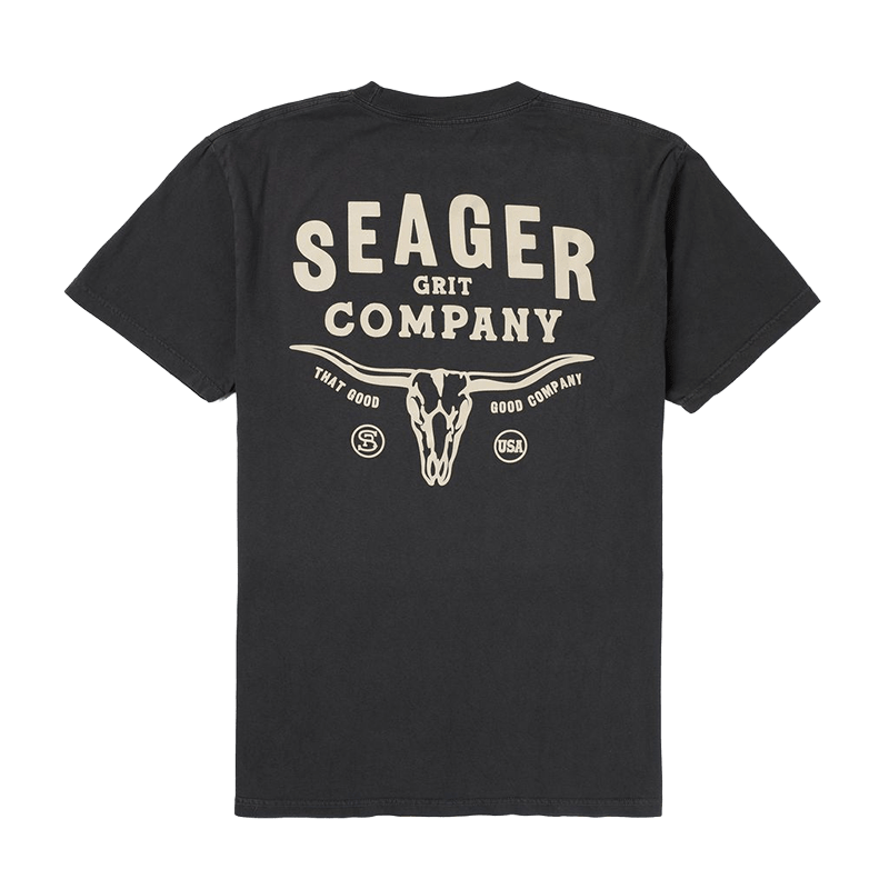 Seager Longhorn Tee Men's Short Sleeve T-Shirt - 7B Boardshop