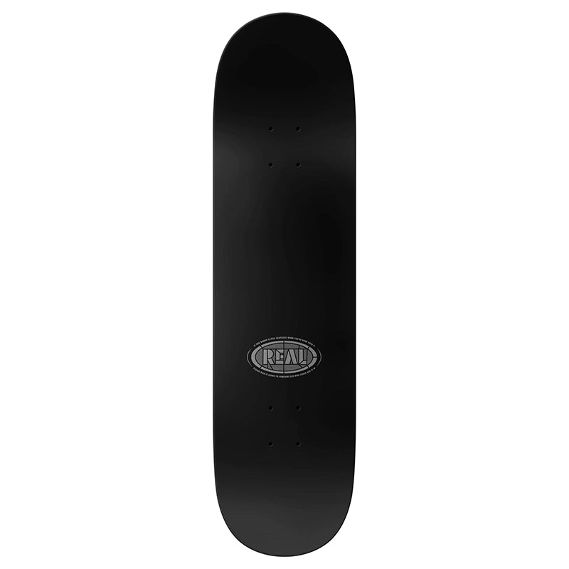 Real Skateboards Mason Black Sun Cathedral 8.25" Skateboard Deck - 7B Boardshop