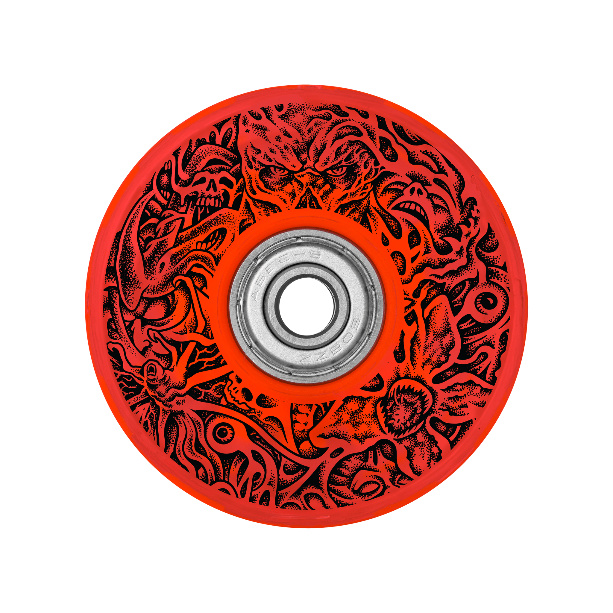 Stranger Things X Slime Balls Meek Slasher Eddie OG Slime - 66mm 78a - 7B Boardshop