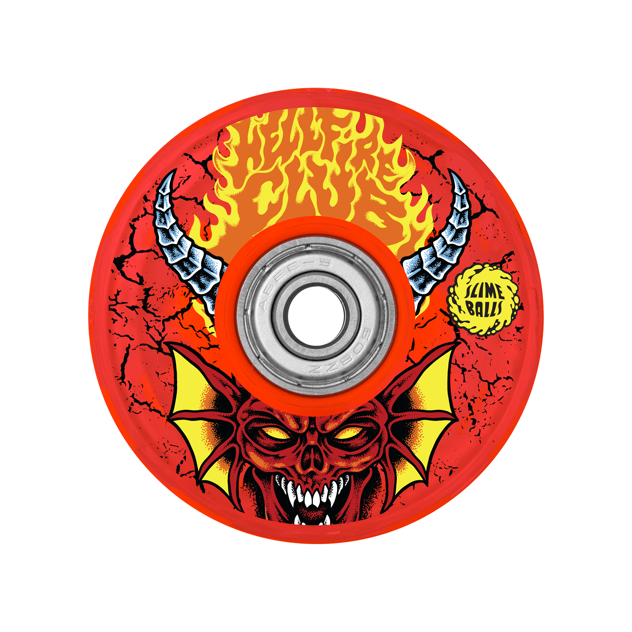 Stranger Things X Slime Balls Meek Slasher Eddie OG Slime - 66mm 78a - 7B Boardshop