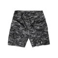 Camouflage shorts on a white background