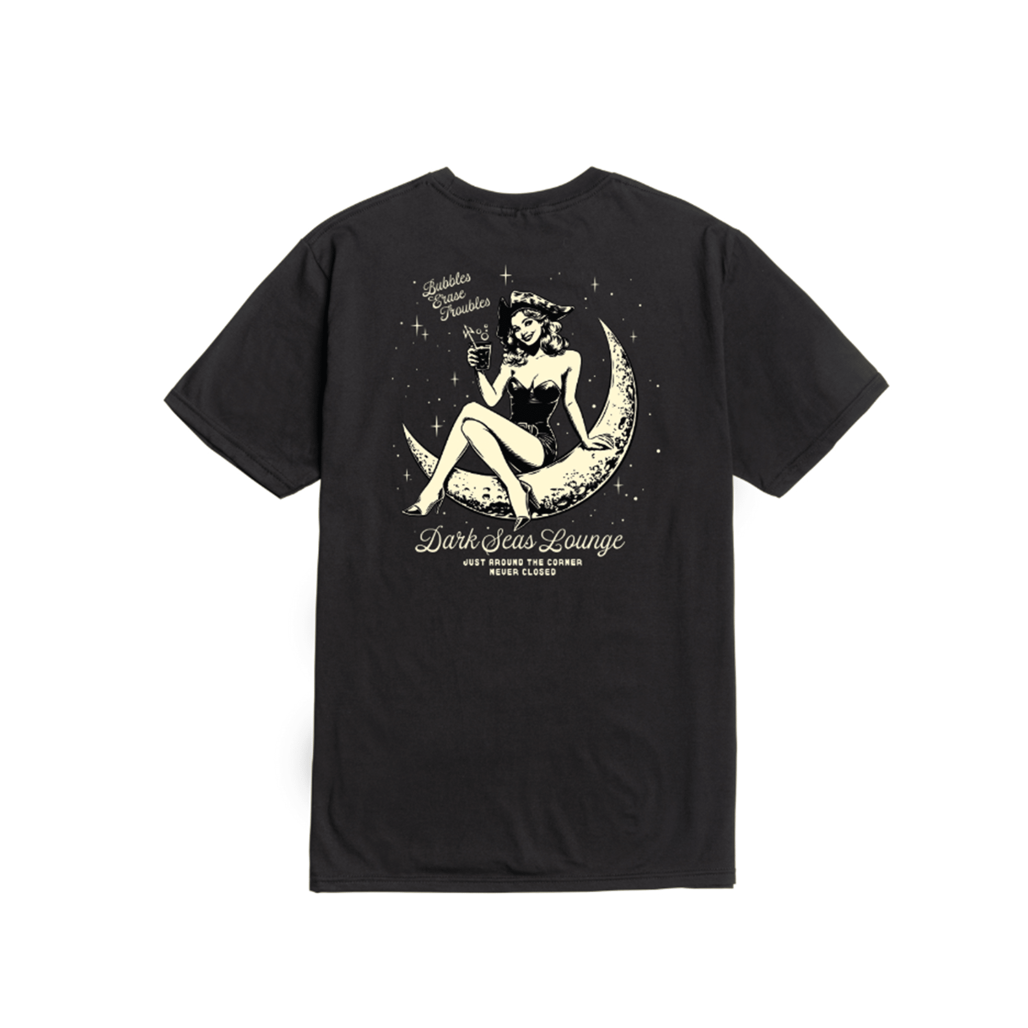 Dark Seas - Moon Maiden Tee - 7B Boardshop
