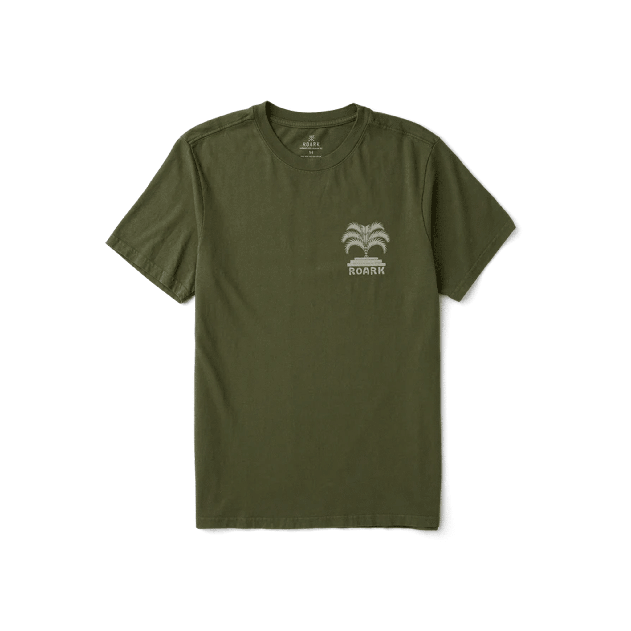 Roark Moto Palm T-Shirt - Military - 7B Boardshop