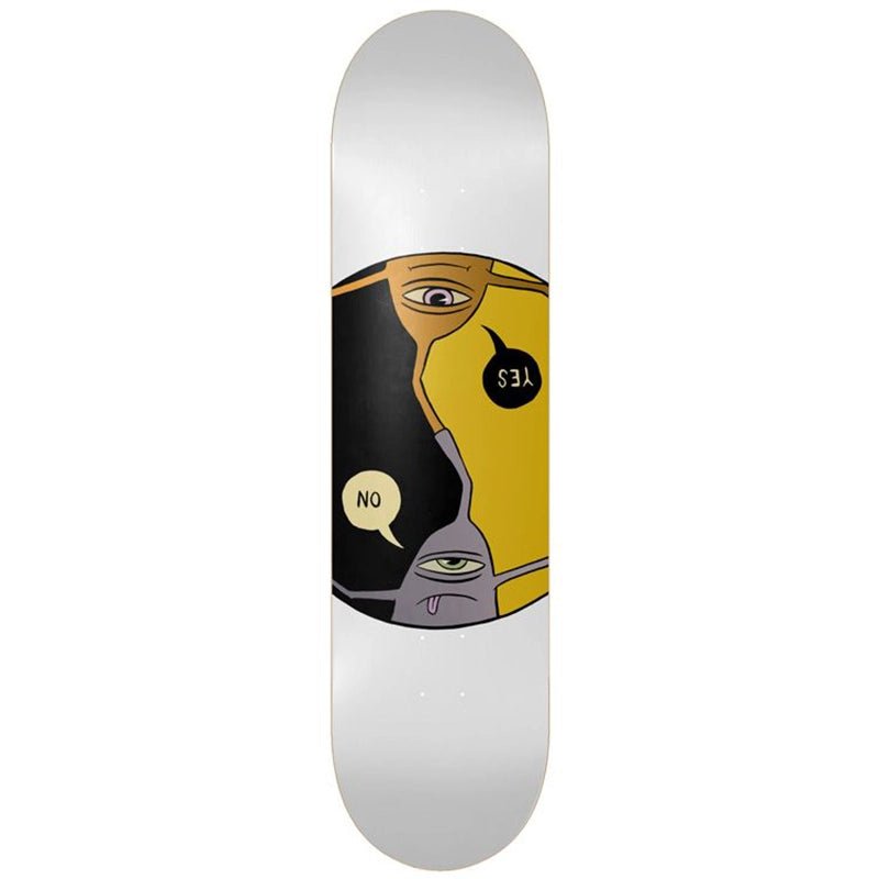 Toy Machine Yes/No Symmetrical Deck - 8.25" - 7B Boardshop