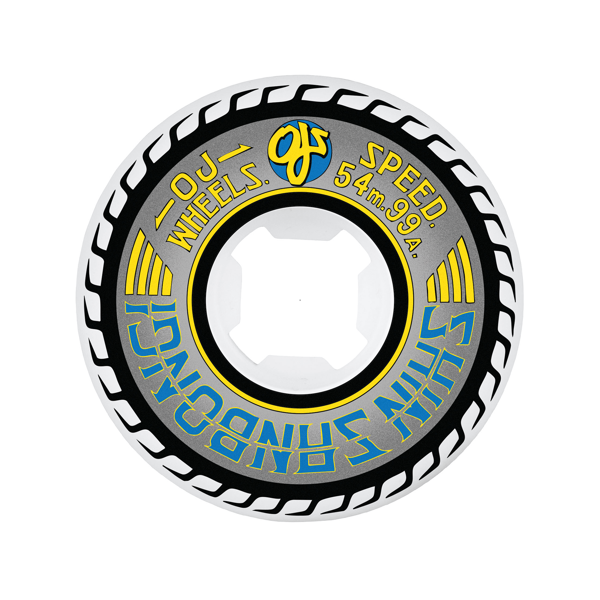 OJ Wheels Shin Sanbongi Mini Combo 54mm Skateboard Wheels 99a - 7B Boardshop