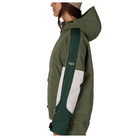 686 Women's Outline Shell Anorak 2027 – Fatigue Green Colorblock - 7B Boardshop