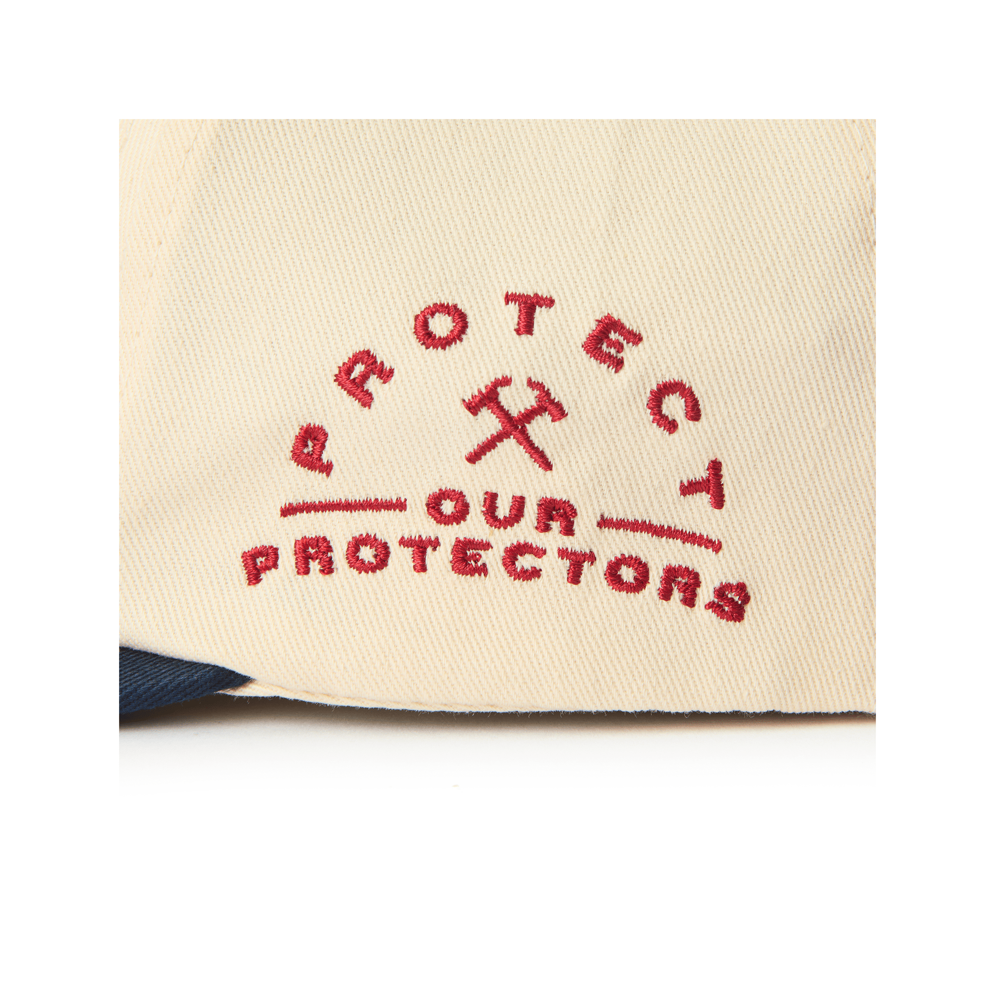 Seager X Coors Banquet Protect Or Protectors Snapback Cream/Navy - 7B Boardshop