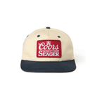 Seager X Coors Banquet Protect Or Protectors Snapback Cream/Navy - 7B Boardshop