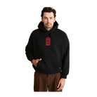 Rhythm Pressed Petal Hood Men's Black Pullover - 7B Boardshop