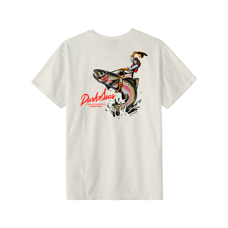Dark Seas Rainbow Rider Pigment T-Shirt – Garment Dyed Slim Fit - 7B Boardshop