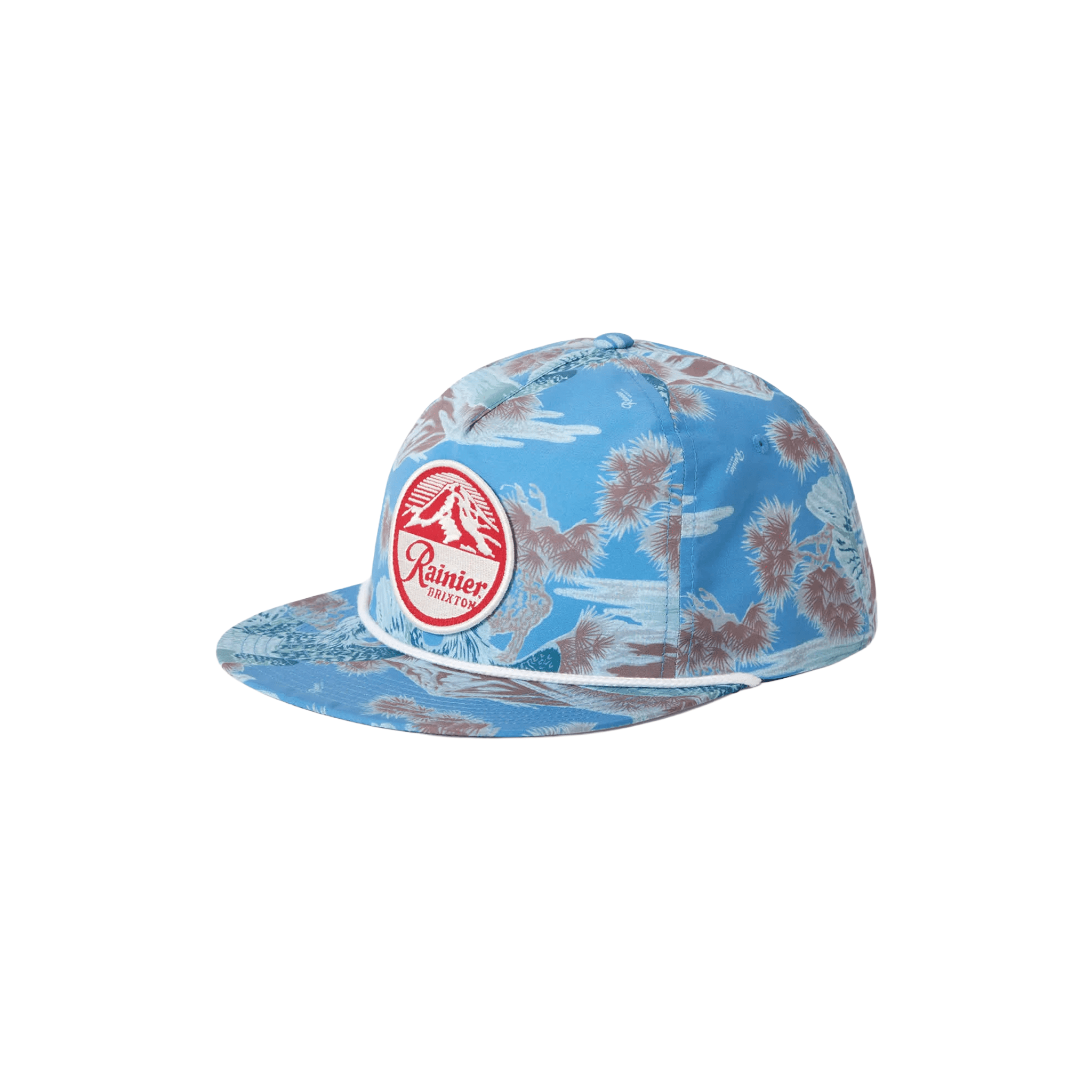 Brixton x Rainier Snapback Hat - Sky Blue - 7B Boardshop