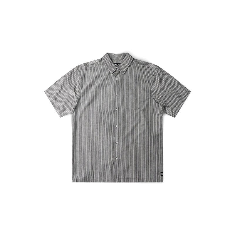 Former Reynolds Stripe Men's Short Sleeve Shirt - Surplus - 7B Boardshop