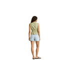 Rhythm Vista Stripe Tie Front Top – Olive - 7B Boardshop