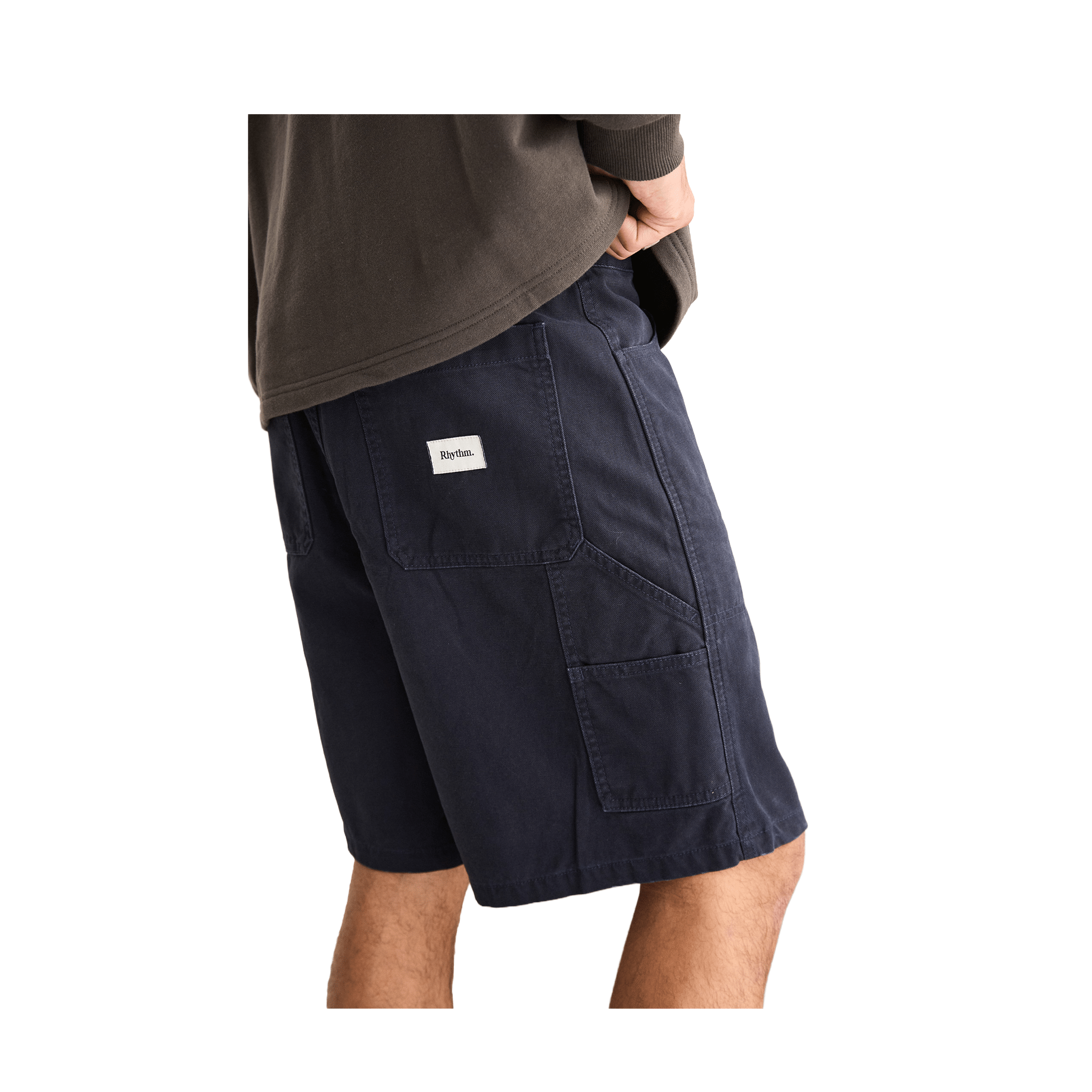 Rhythm Washed Canvas Short - 7B Boardshop