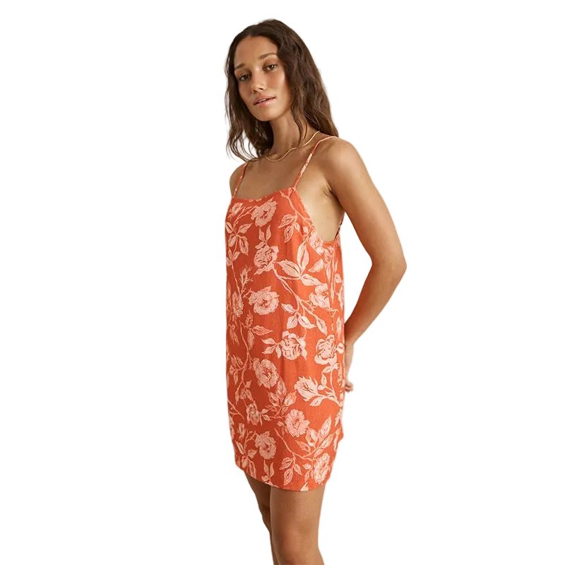 Rhythm Rosalie Floral Lace-Up Mini Dress – Women's - 7B Boardshop