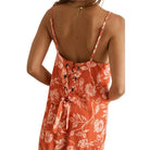 Rhythm Rosalie Floral Lace-Up Mini Dress – Women's - 7B Boardshop