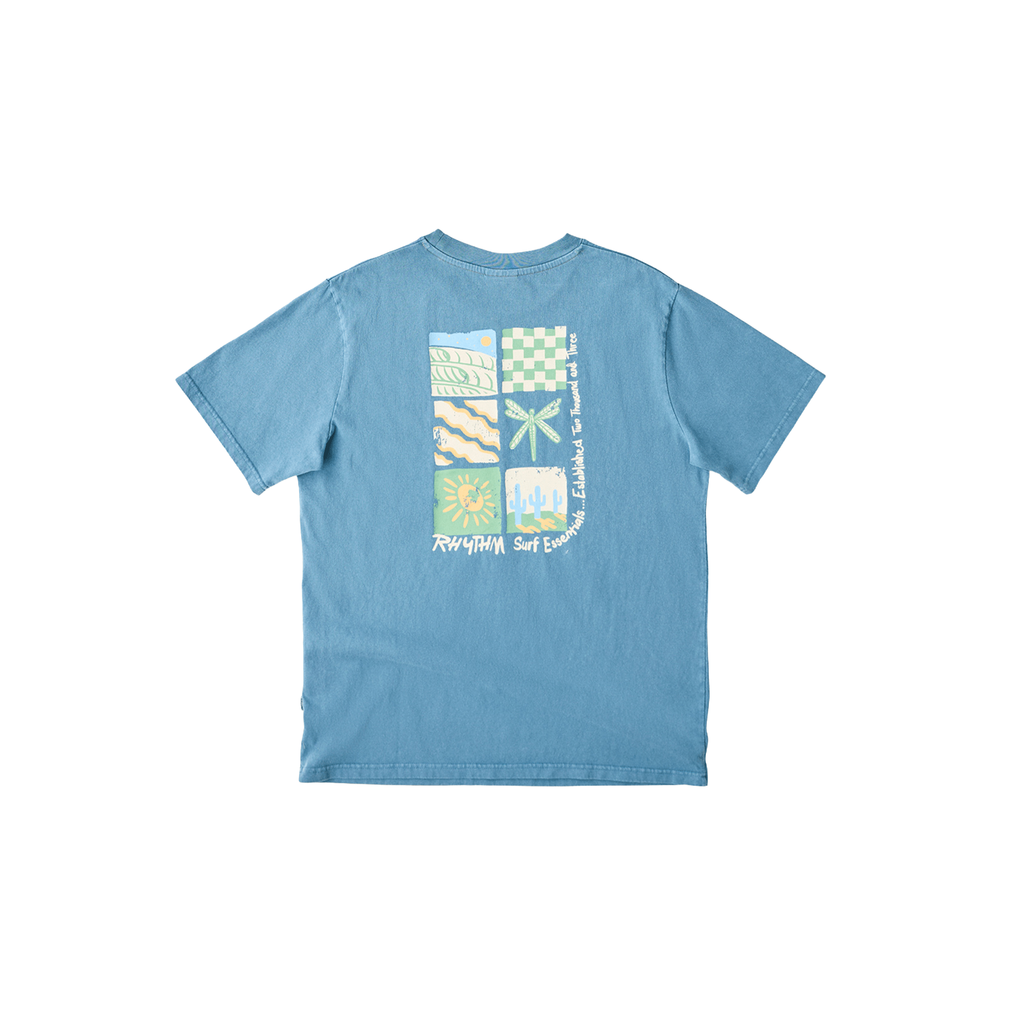 Rhythm Mementos Short Sleeve T-Shirt - 7B Boardshop
