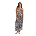 Volcom Slip Maxi Dress – Black Ecru - 7B Boardshop