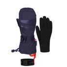 Mitt with added liner glove