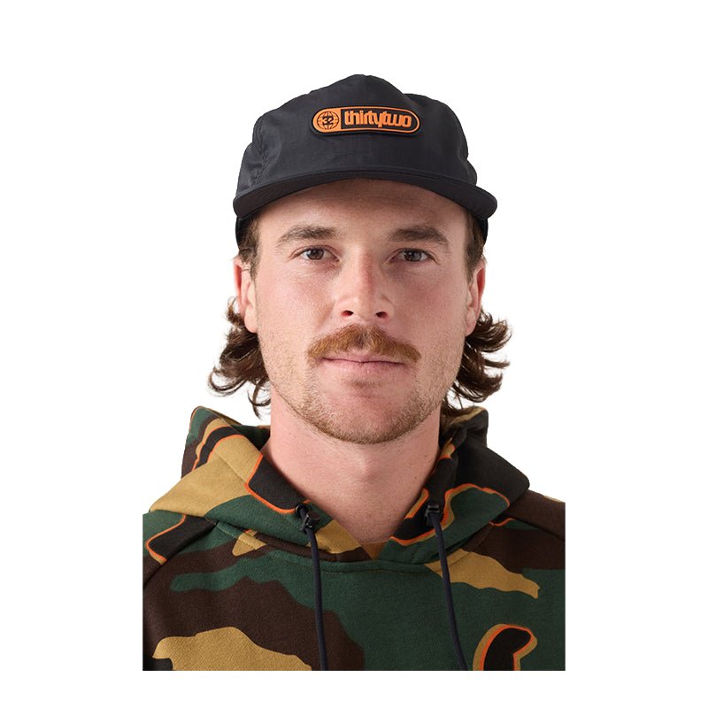 ThirtyTwo T32M Snapback Hat - Black/Orange - 7B Boardshop