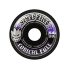 Spitfire F4 99D Conical Full Skateboard Wheels – Black – 54mm - 7B Boardshop