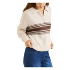 Rhythm Strata Knit Collared Jumper - Women's Fleece - 7B Boardshop