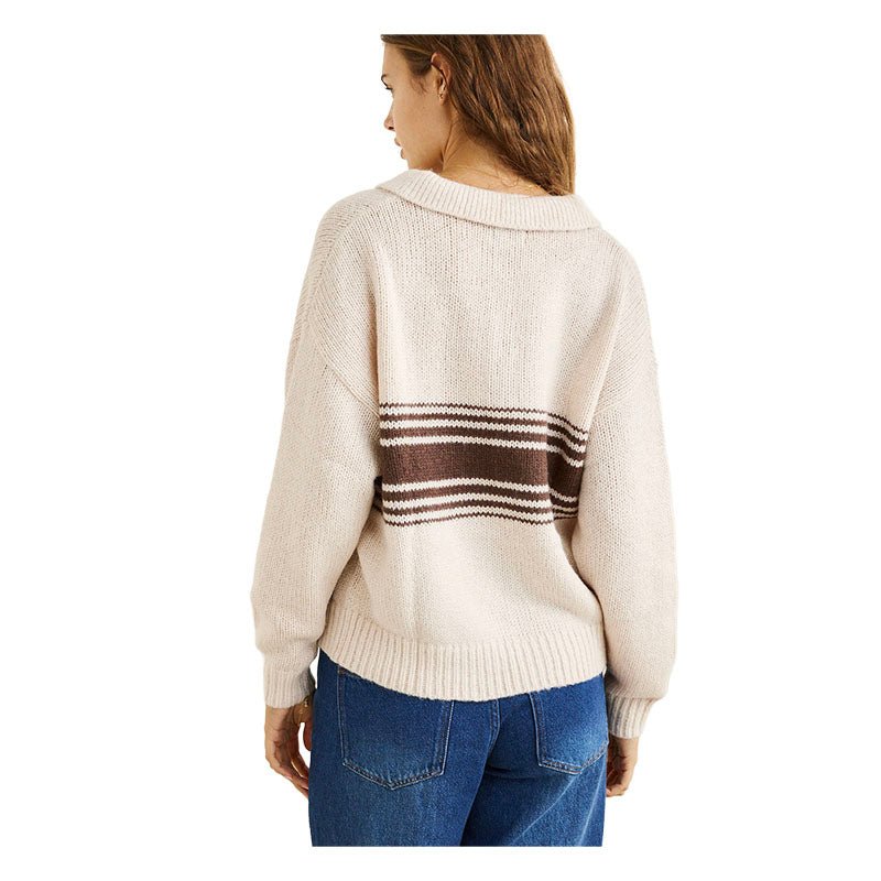 Rhythm Strata Knit Collared Jumper - Women's Fleece - 7B Boardshop