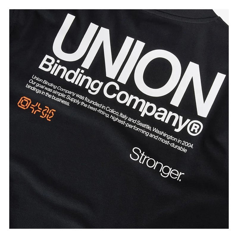 Union Stronger Men's Long Sleeve T-Shirt - Black - 7B Boardshop