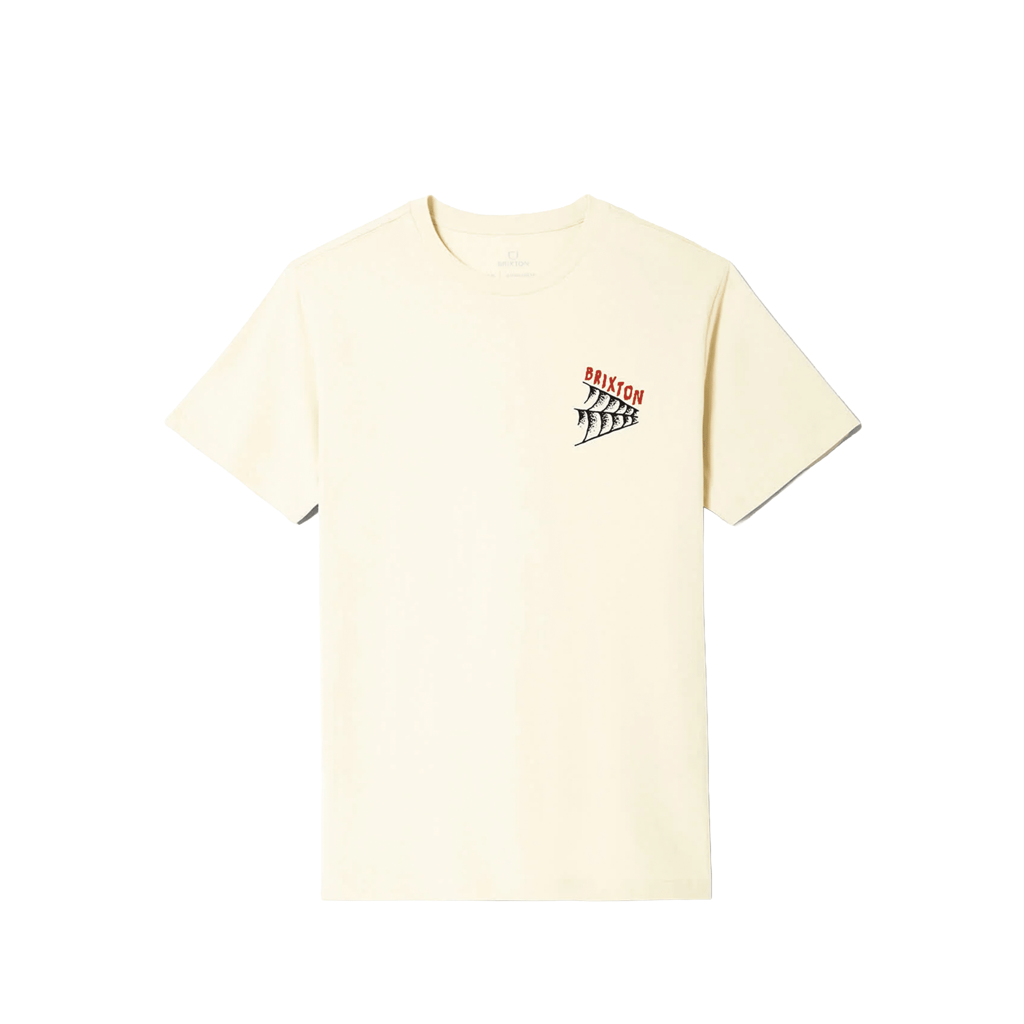 Brixton Switchback T-Shirt - Cream - 7B Boardshop