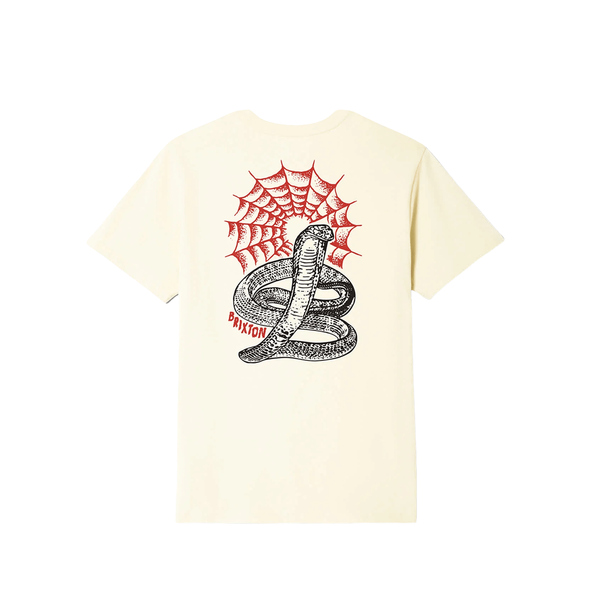 Brixton Switchback T-Shirt - Cream - 7B Boardshop
