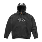 Black hoodie with white 32 logo on front