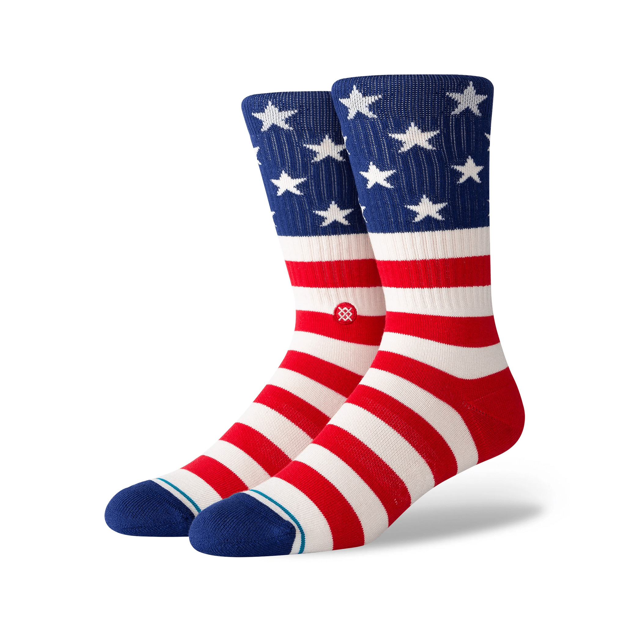 Stance The Fourth ST Crew Sock | Red - 7B Boardshop