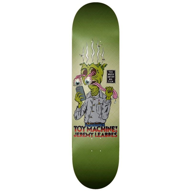 Toy Machine Leabres Too Much Deck - 8.38" - 7B Boardshop