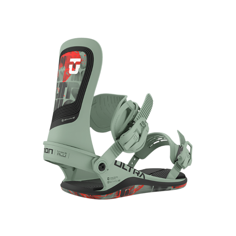 cheap union snowboard bindings Union Men's Ultra Snowboard Bindings 2026 Sage / M
