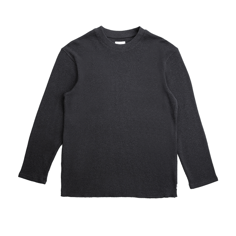 Rhythm Classic Waffle Knit Sweater – Men's - 7B Boardshop